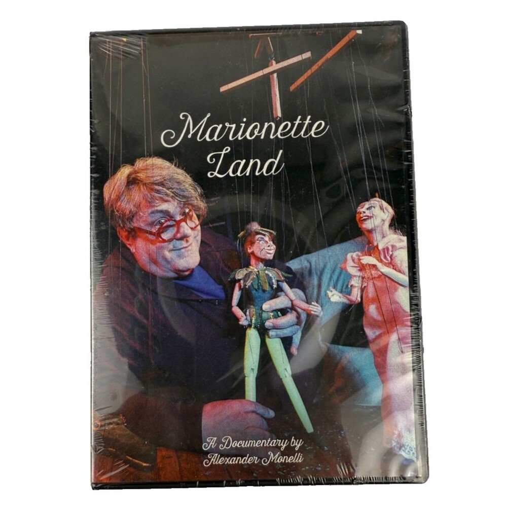 Marionette Land (DVD) Documentary Alexander Manelli (Sealed)